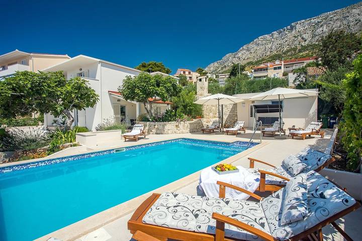 Ferienhaus mit Meerblick für 10 Personen, mit Meerblick und Garten sowie Pool in Split-Dalmatien - 3