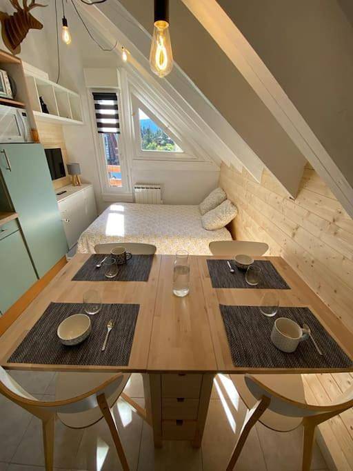 Gîte pour 5 personnes, avec piscine et vue dans Guzet-Neige - 3