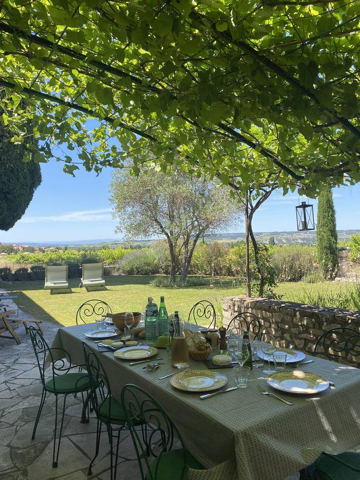 Gîte pour 10 personnes, avec piscine à Sablet - 4