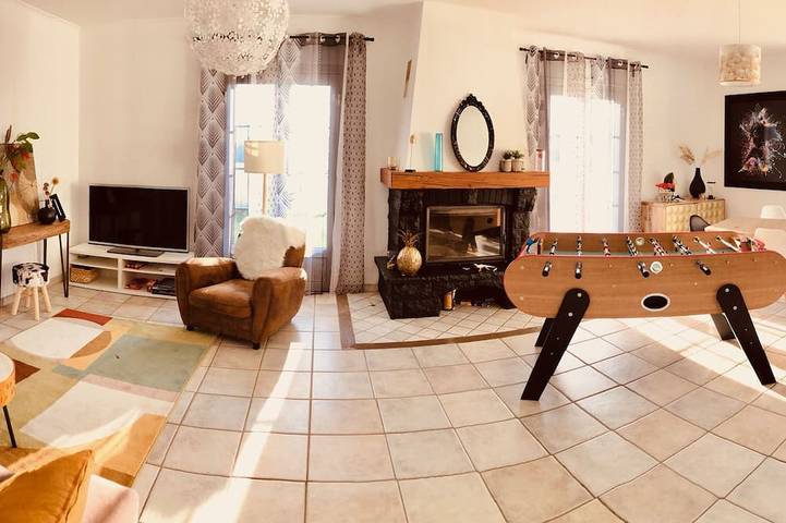 Location de vacances pour 5 personnes, avec jardin à Saint-Denis-du-Payré