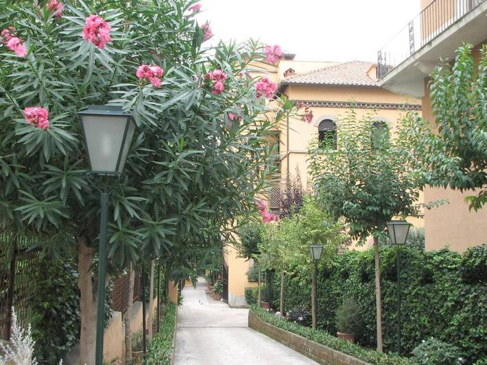 BnB für 2 Personen, mit Ausblick und Garten in Trastevere