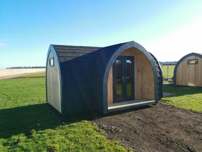 Camping für 4 Personen, mit Garten und Kinderpool sowie Pool und Ausblick in Canterbury