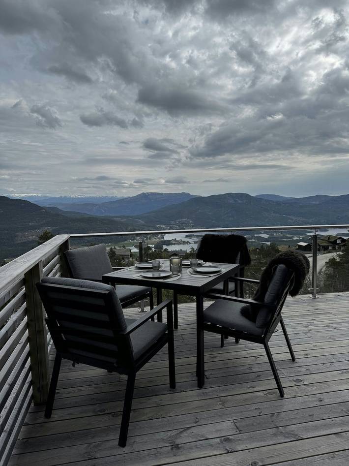 Moderne Hütte mit Panoramablick in Vrådal in Vrådal, Kviteseid