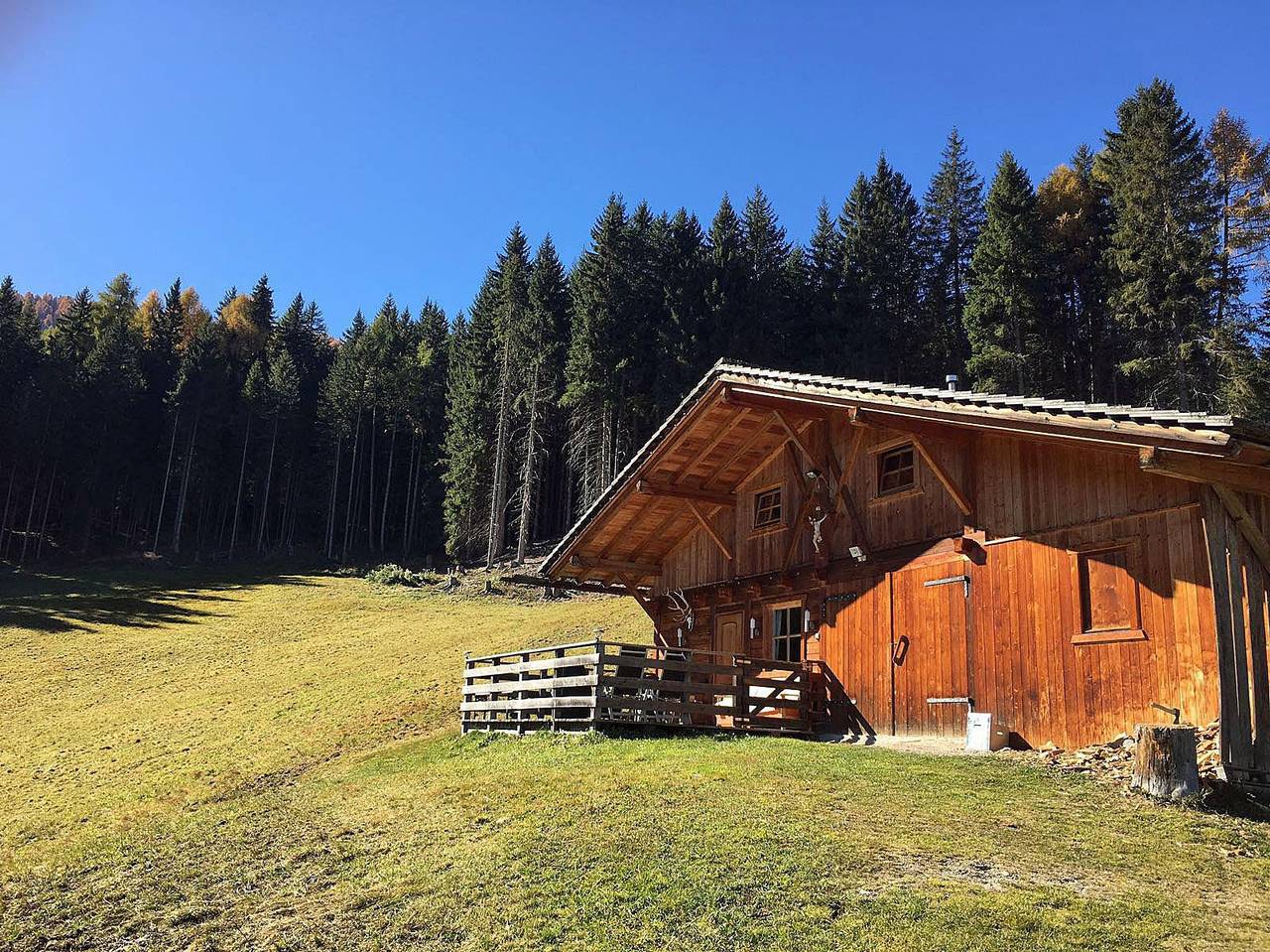 Ganze Ferienwohnung, * 3-Raum-Hütte für bis 8 Personen in Welsberg-Taisten, Dolomiti Superski