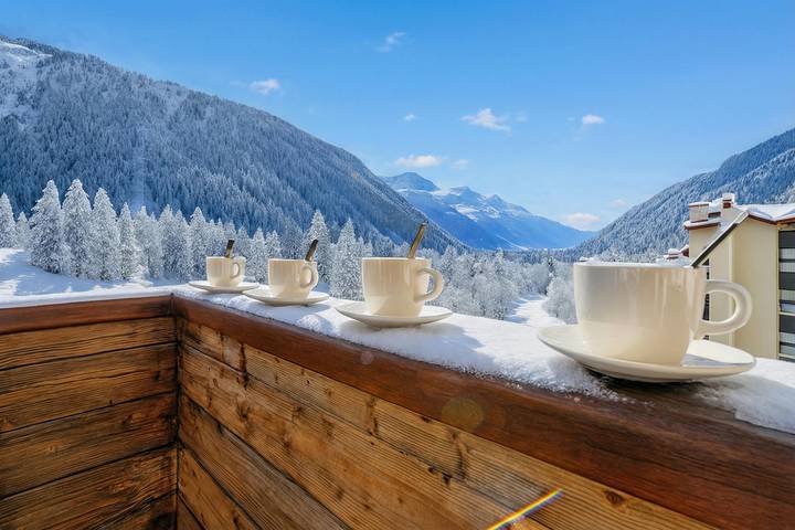 Apartamento entero, Grand Roc C317 280m from Slopes, Mont-Blanc View, Parking & WiFi in Les Grandes Montets, Chamonix-Mont-Blanc