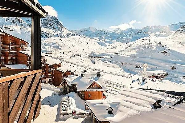 Ferielejlighed for 6 personer, med balkon, husdyr tilladt i Val Thorens