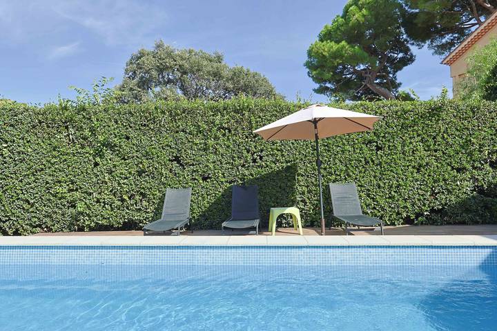 La Ritournelle (8p) with pool at Cap d'Antibes in Antibes, Costa mediterranea (Francia)
