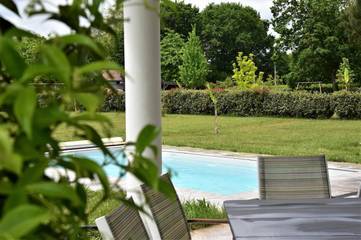 Gîte pour 6 personnes, avec piscine et jardin à Bénesse-Maremne