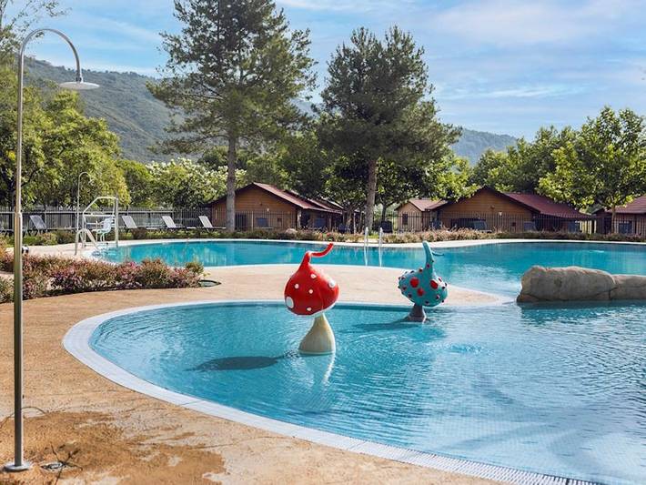 Tienda para 2 personas, con Piscina para niños en Parque nacional de Ordesa y Monte Perdido