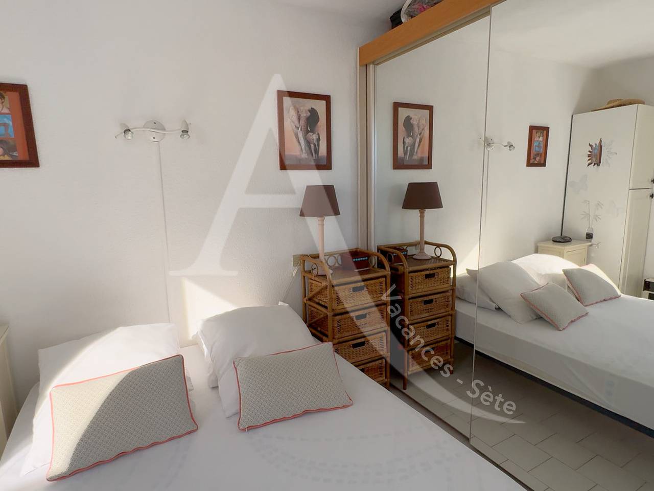 Apartamento entero, 106 / T2 Vue Mer Avec Parking Proche Plage in Sete, Côte d'Améthyste