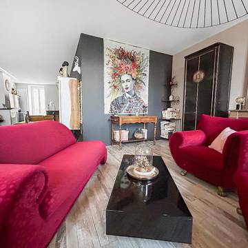 Gîte pour 5 personnes, avec balcon à Roanne