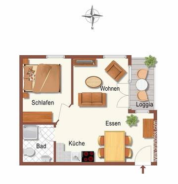 Ferienwohnung für 4 Personen in Kühlungsborn, Mecklenburgische Ostseeküste, Bild 3