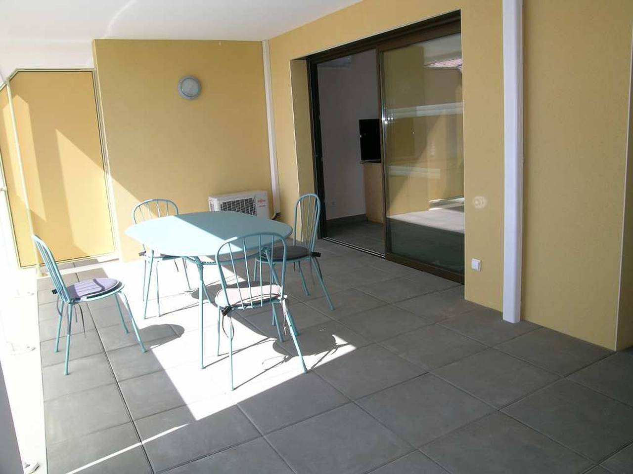 Ganze Wohnung, Klimatisierte Wohnung für 4 Pers mit Garage, nahe Strand & Stadtzentrum in Valras-Plage, Mittelmeerküste (Frankreich)