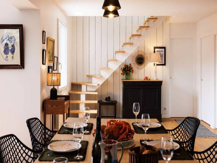 Appartement de vacances pour 4 personnes, avec Terrasse et Jardin