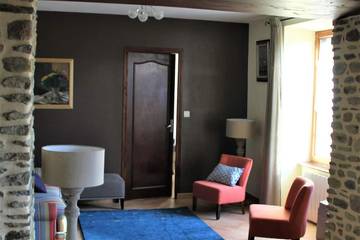 Gîte pour 5 personnes, avec jardin, animaux acceptés à Céaux