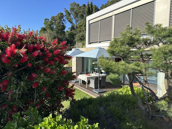 Location de vacances pour 6 personnes, avec piscine ainsi que vue sur l’océan et jardin dans Caminha - 3