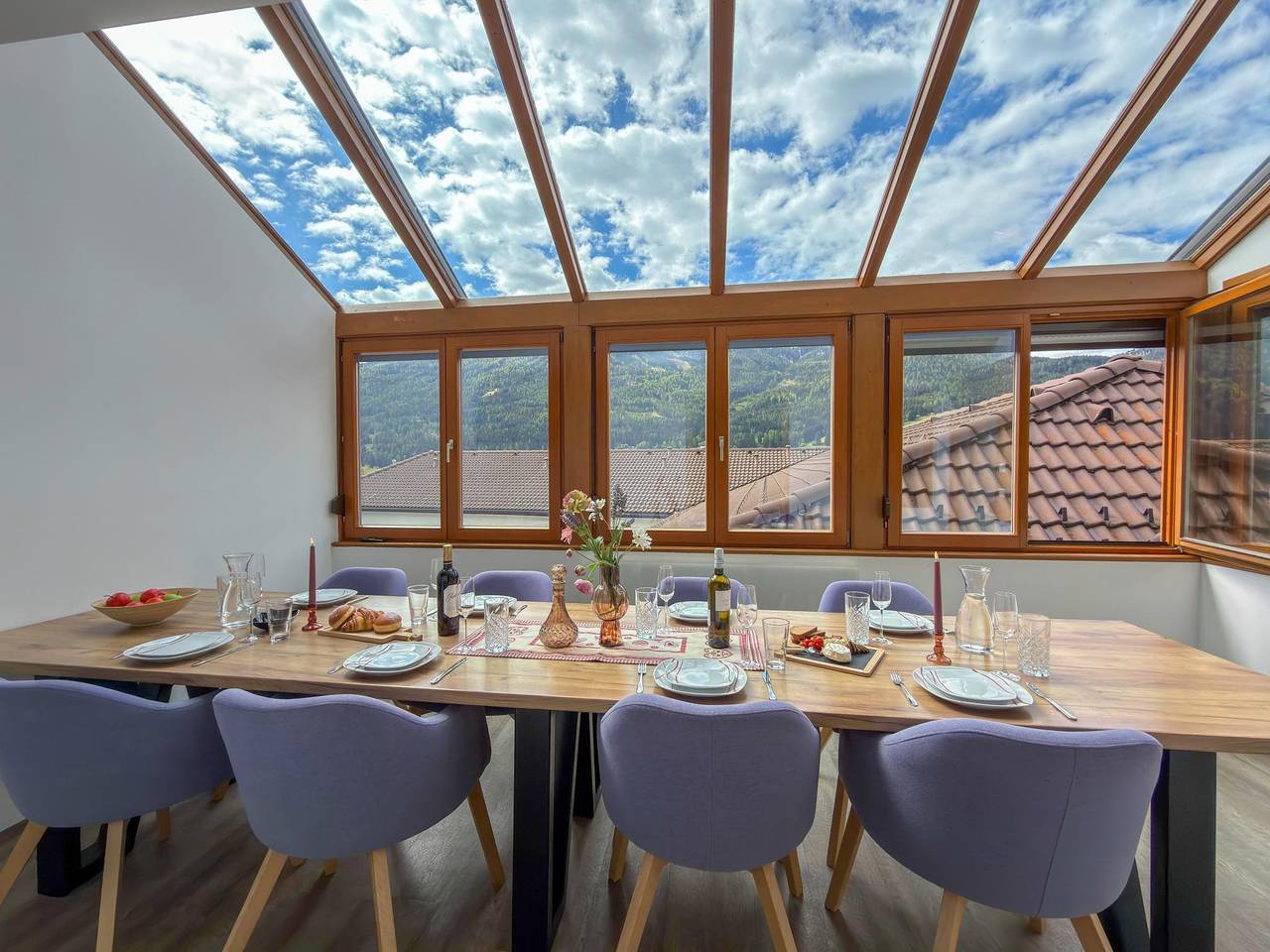 Ganze Wohnung, Alpen-Apartment mit Wintergarten und Bergblick in Sankt Michael im Lungau, Bundesland Salzburg