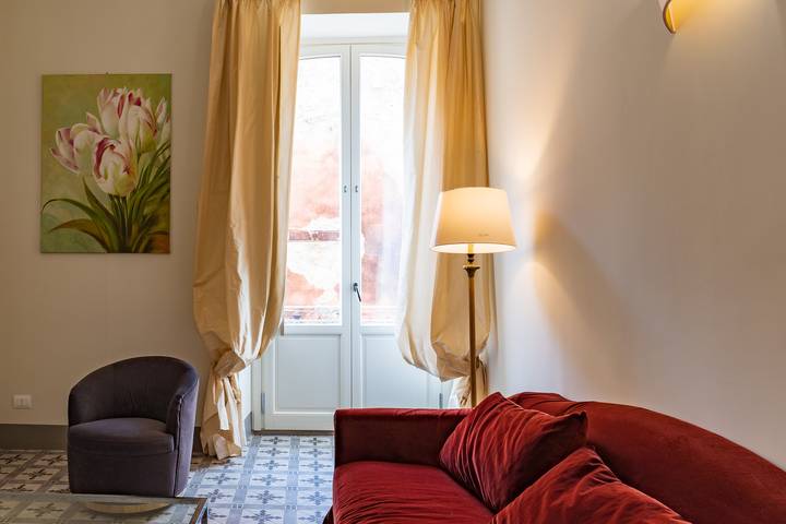 Appartamento per 4 persone, con balcone ad Ortigia