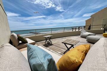 Gîte pour 4 personnes, avec terrasse, animaux acceptés dans Plage Du Petit Travers Carnon Plage
