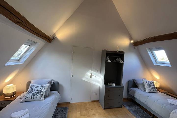 Gîte pour 6 personnes, avec jardin à Manneville-la-Raoult - 4