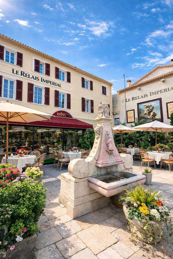 Hôtel pour 3 personnes, avec Balcon et Terrasse ainsi que Jardin et Vue à Saint-Vallier-de-Thiey