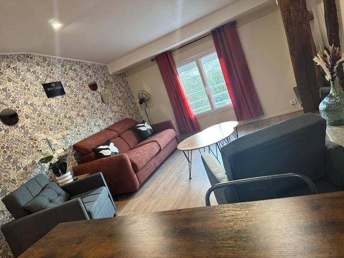 Gîte pour 6 personnes, animaux acceptés dans Bohas-Meyriat-Rignat