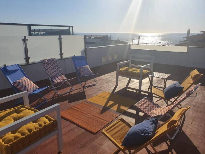 Casa de férias para 5 pessoas, com Varanda e Terraço e ainda Vista em Moledo