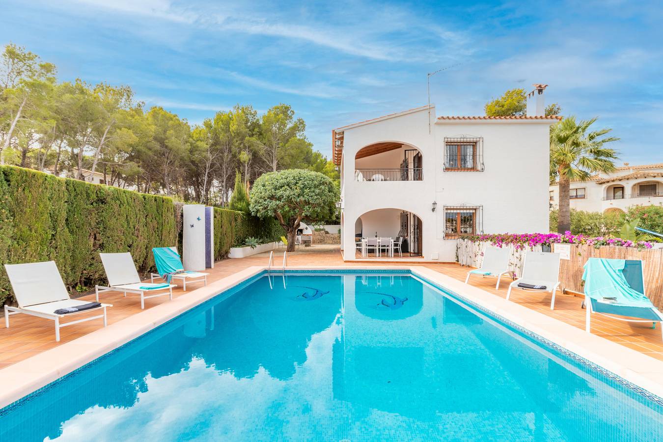 Villa 'La Boniquesa Bajo' con vistas al mar, Wi-Fi y aire acondicionado in Benisa, Costa Blanca