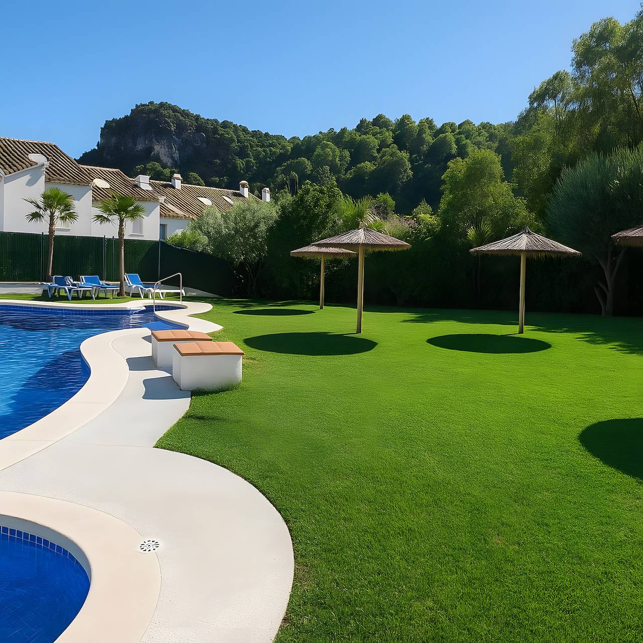 Apartamento entero, Apartamento 'Benahavis 1 Bed' con vistas a la montaña, Wi-Fi y aire acondicionado. in Val de Guadalmina, Benahavís