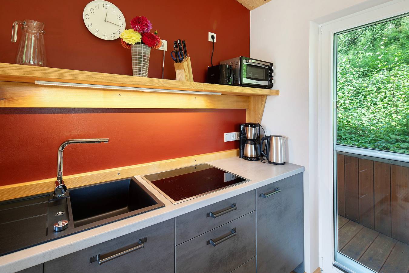 Vakantiehuis "Ferienhaus Das Kleine Paradies" met sauna, tuin en Wi-Fi, foto 11