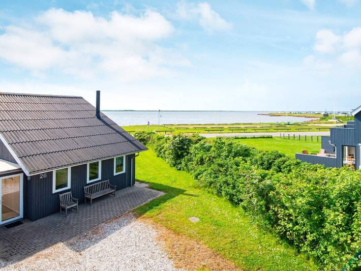 Ferienhaus für 8 Personen, mit Balkon und Whirlpool sowie Sauna, kinderfreundlich in Bork Havn