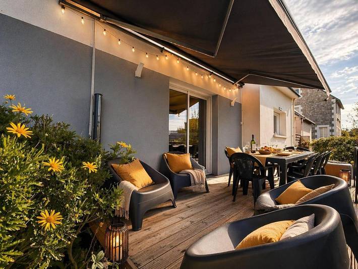 Villa pour 10 personnes, avec jardin et vue à Dinard