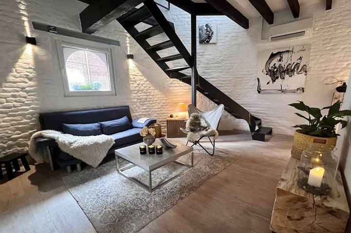Historisches Ferienhaus in alter Tuchfabrik in Eupen, Naturpark Hohes Venn