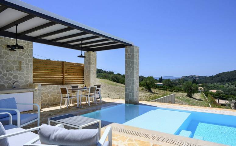 Villa für 6 Personen, mit Garten und Terrasse sowie Meerblick - 1