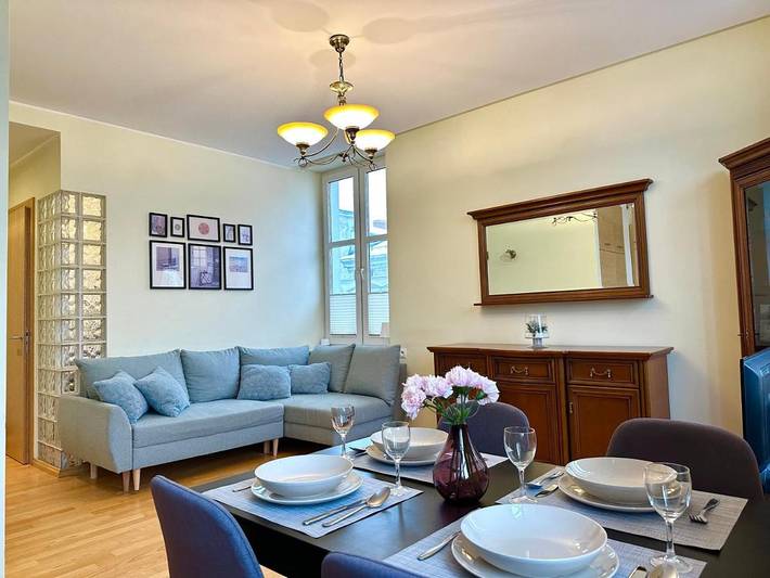 Ferienwohnung für 4 Personen, mit Ausblick