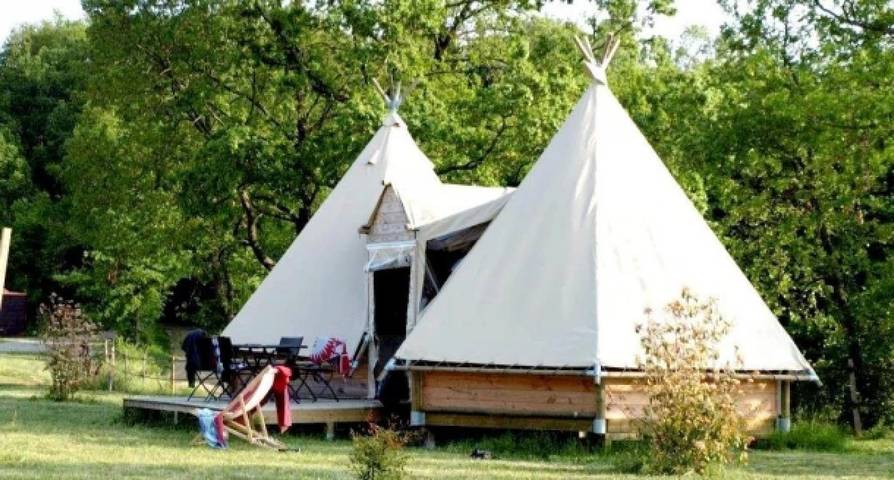 Tente pour 7 personnes dans le Gers - 2
