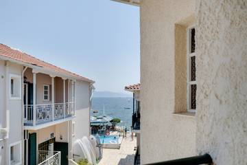 Maison d’hôte pour 2 personnes, avec balcon et jardin en Grèce