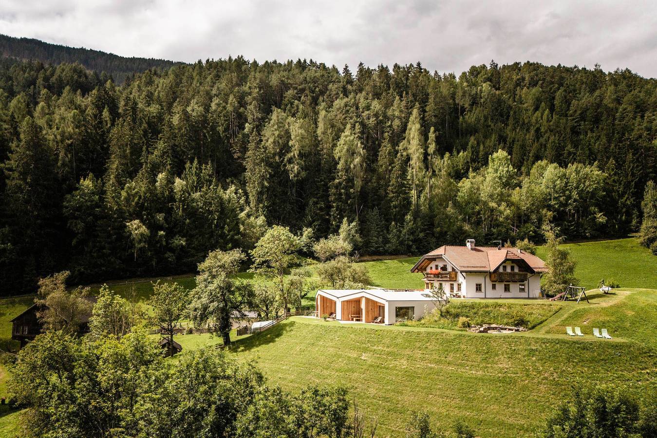 Ganze Wohnung, Ferienwohnung "Oberplunerhof - Fewo Gitschberg" mit Wlan und Balkon in Getzenberg, Kiens