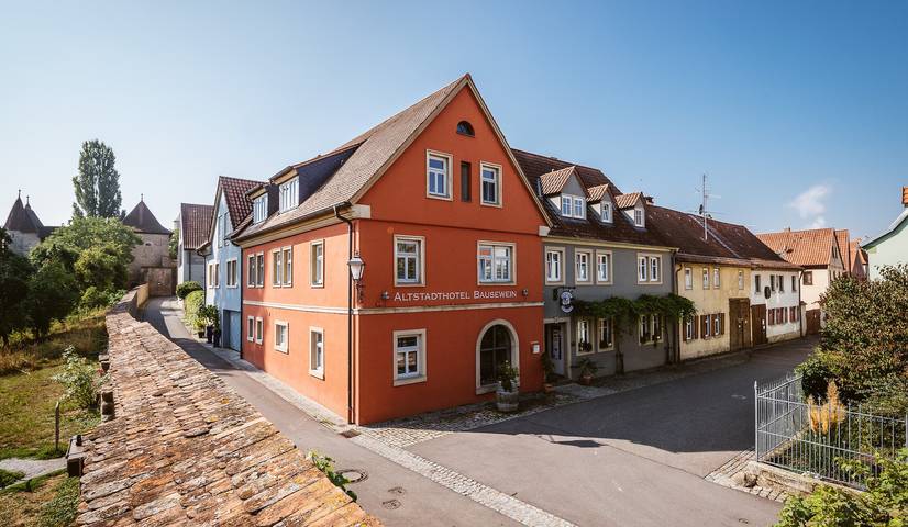 Hotel für 2 Personen, mit Terrasse in Iphofen