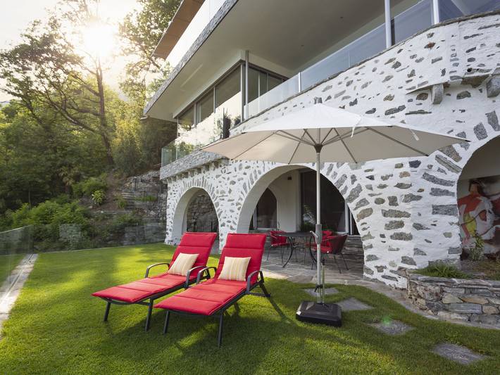 Apartamento entero, Garden Suite in Ronco sopra Ascona, Alpes Ticineses y del Verbano