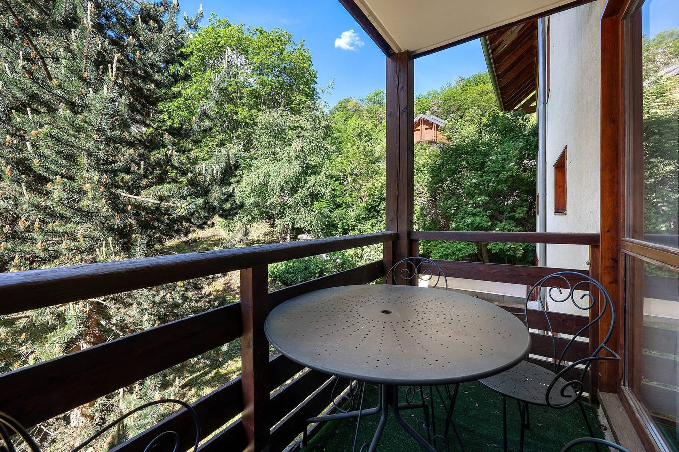 Maison de vacances 'Appart Lagrange Cosy Ski aux pieds' avec vue montagne, balcon et Wi-Fi in Valloire, Région de Saint-Jean-de-Maurienne
