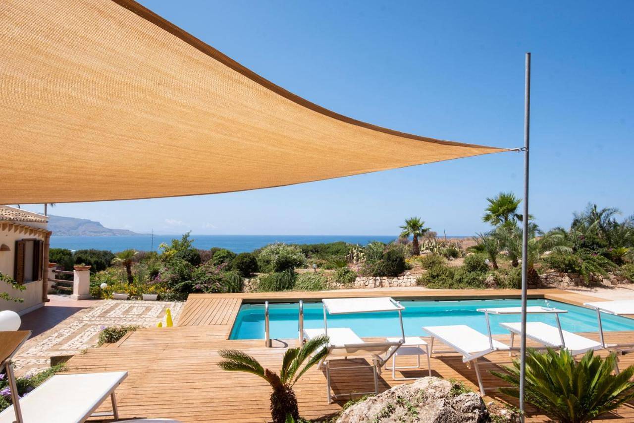 Villa with Sea View in Cornino, Custonaci