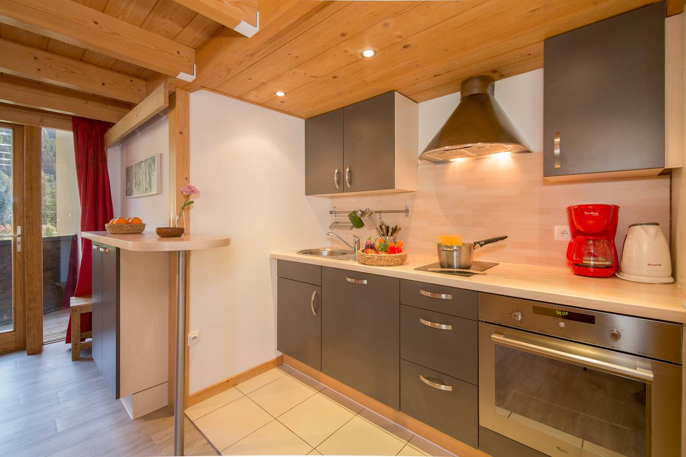 Geheel appartement, Résidence Grand Roc - Ancolies 218 in Argentière, Chamonix