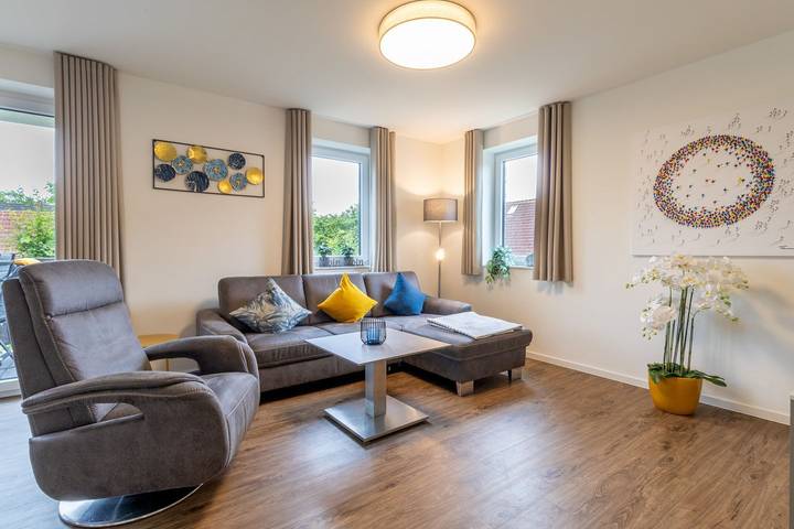 Ferienwohnung für 5 Personen, mit Balkon und Sauna in Kellenhusen