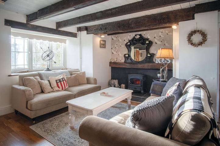 Cottage for 4 people, with Ocean view and Terrace in Port Eynon