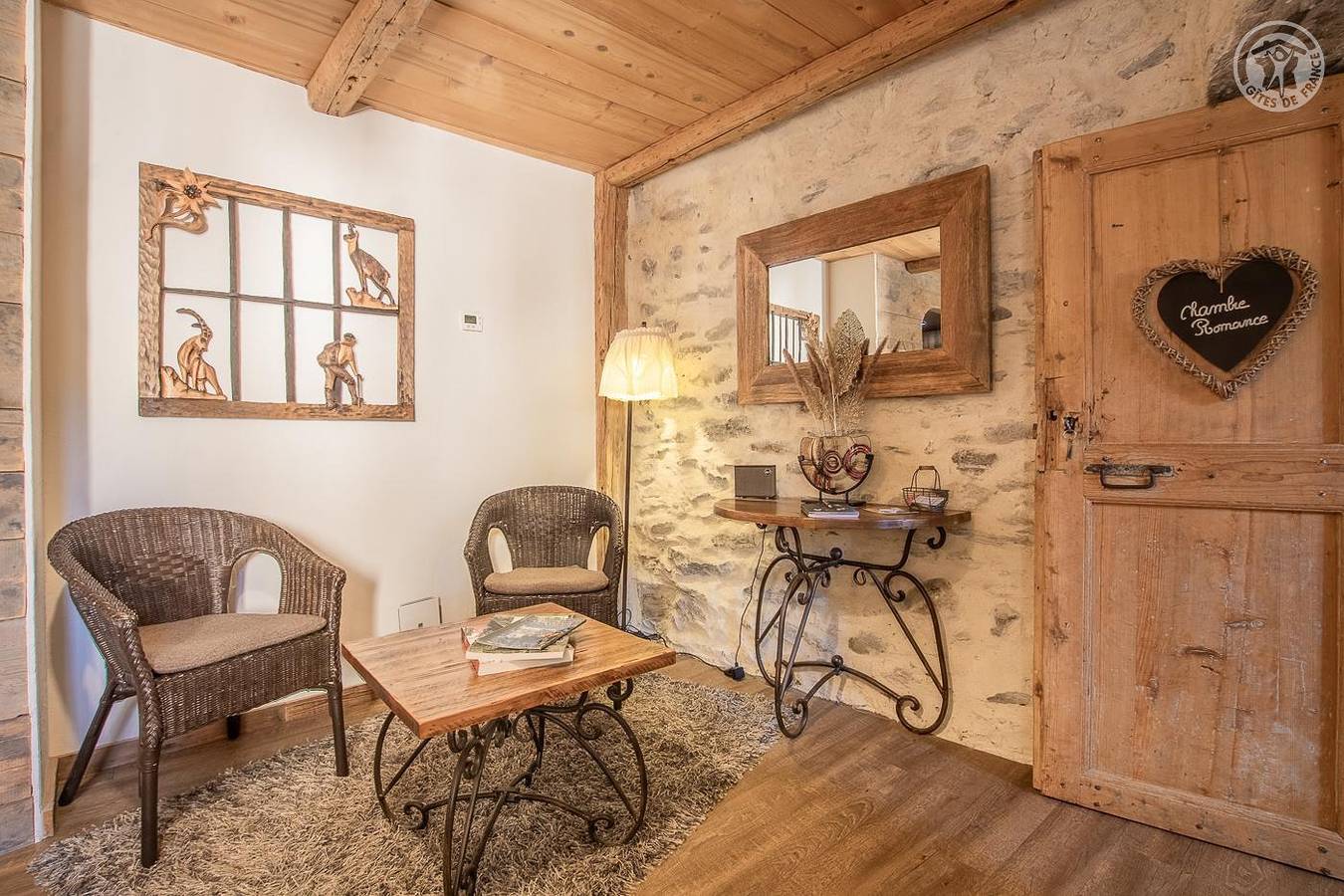 A La Bouge' Hôtes - Chambre Romance in Bellentre, Massif du Mont-Blanc