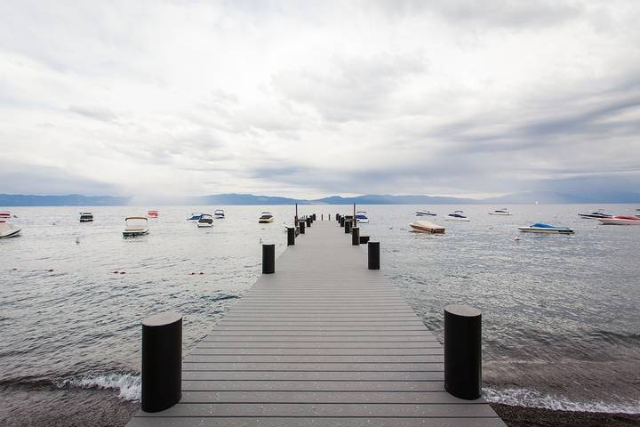 Log cabin for 8 people, with terrace by Lake Tahoe
