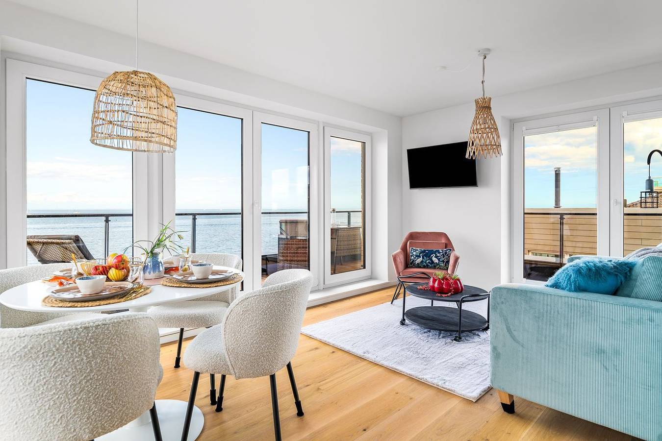 Ganze Wohnung, Ostsee-Penthouse "Blue Sky" für Zwei: Ostseeliebe, Loftfeeling & Entspannung pur in Olpenitz, Kappeln