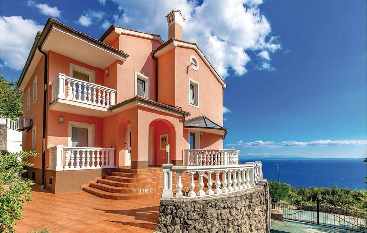 Ferienhaus für 10 Personen, mit Pool und Sauna sowie Terrasse und Ausblick, mit Haustier in Opatija Riviera - 3