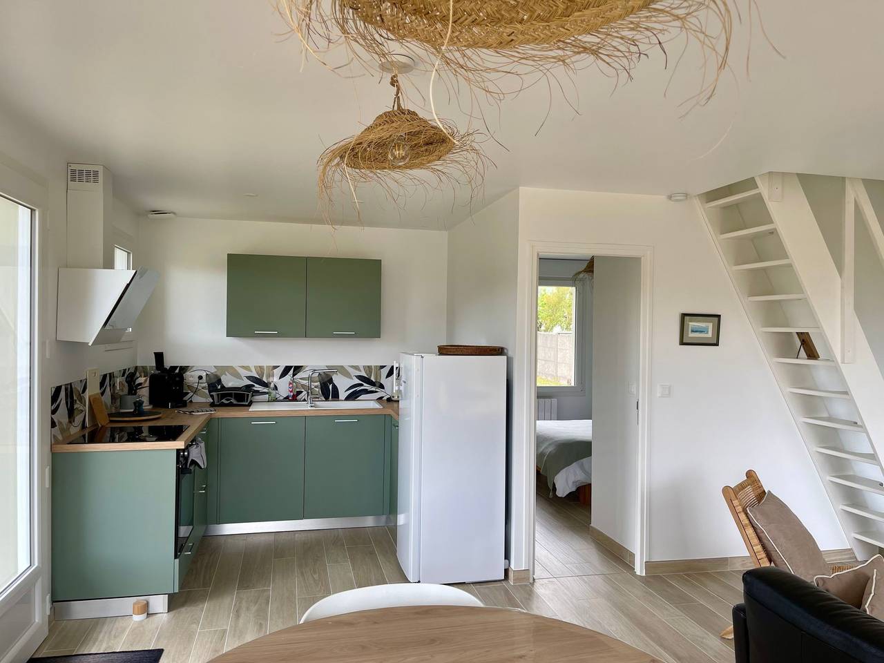 Haus im Erdgeschoss in Strandnähe in Port-Bail-sur-Mer, Côte de la Déroute